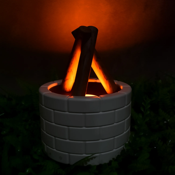 Bonfire Shaped Diffuser Essential Oil Diffuser Multi Function Flame - Prepaid Orders Only - Image 4